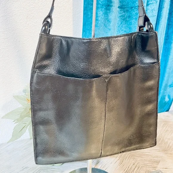 Gucci black leather shoulder bag - Picture 5 of 16